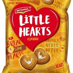 Britannia Little Hearts, 75g