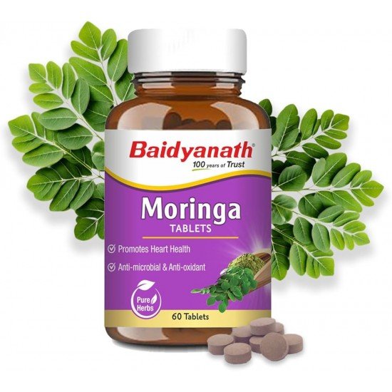 Baidyanath Moringa Tablets 60 Tabs