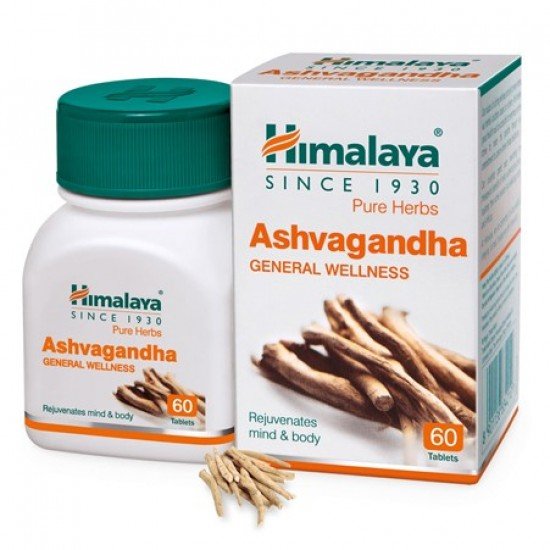 Himalaya Ashvagandha - General Wellness Tablets, 60 Tablets