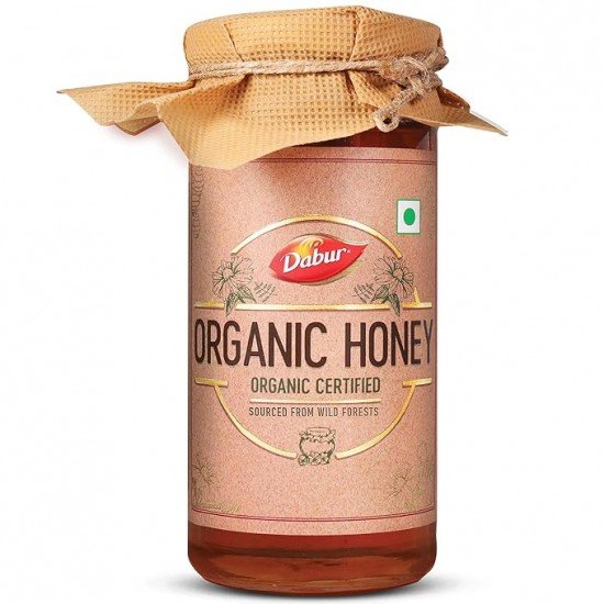 Dabur Organic Honey | 100% Pure and Natural 500 GRM| NPOP Organic Certified 